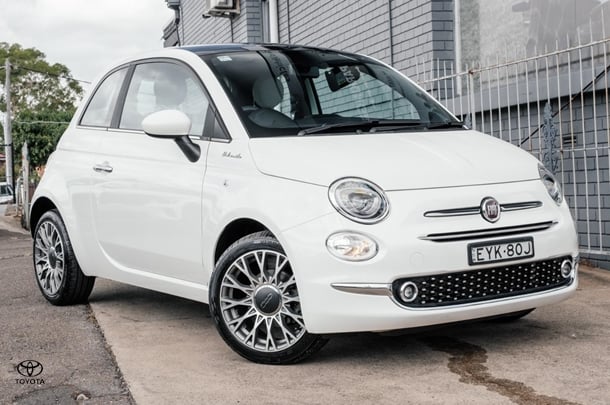 2022 Fiat 500 Dolcevita in White