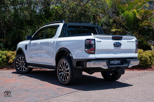 2023 Ford Ranger Platinum in White