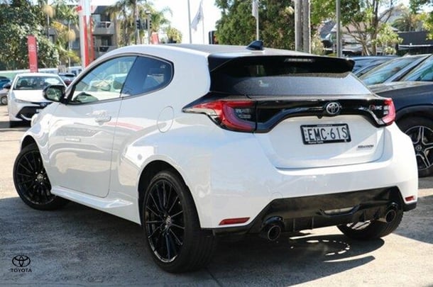 2020 Toyota Yaris GR in White