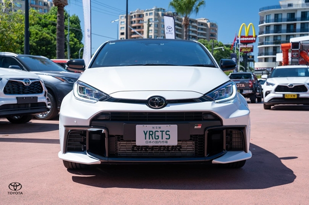 2025 Toyota Yaris GTS in White