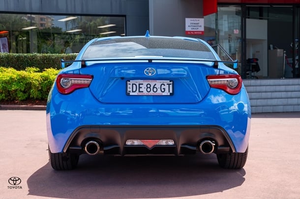 2020 Toyota 86 GTS Apollo Blue in Blue