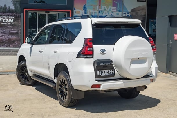 2021 Toyota Landcruiser Prado GXL in White