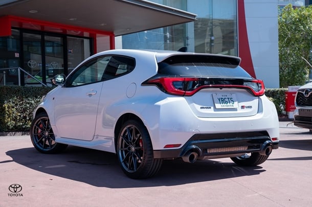 2025 Toyota Yaris GTS in White