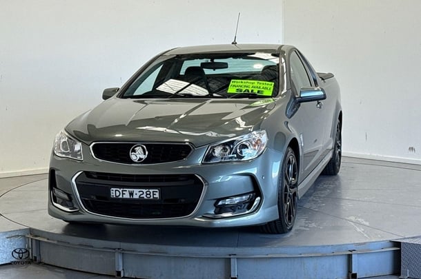 2015 Holden Ute SV6 in Silver