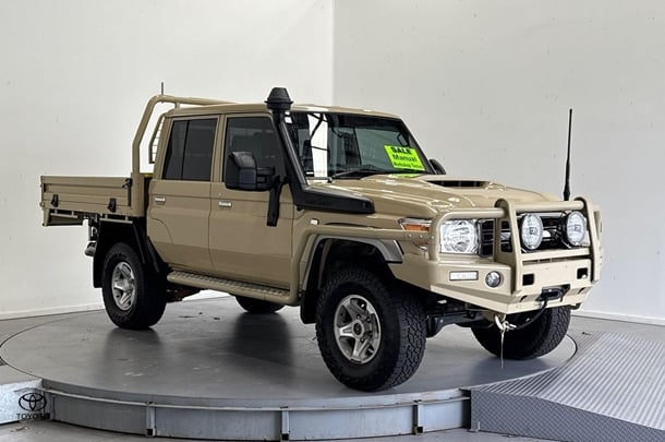 2022 Toyota Landcruiser GXL in Beige