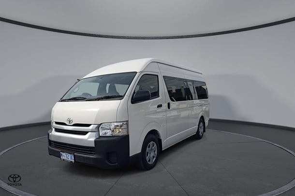 2017 Toyota Hiace SLWB in White