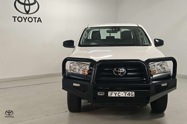 2022 Toyota Hilux Workmate in White