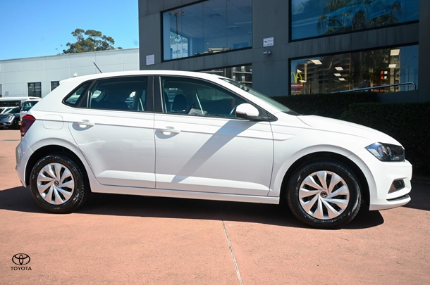 2021 Volkswagen Polo 70TSI Trendline in Pure White (0q0q)