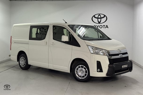 2021 Toyota Hiace LWB in White