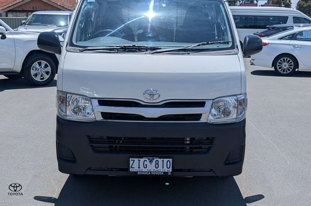 2012 Toyota Hiace LWB in White