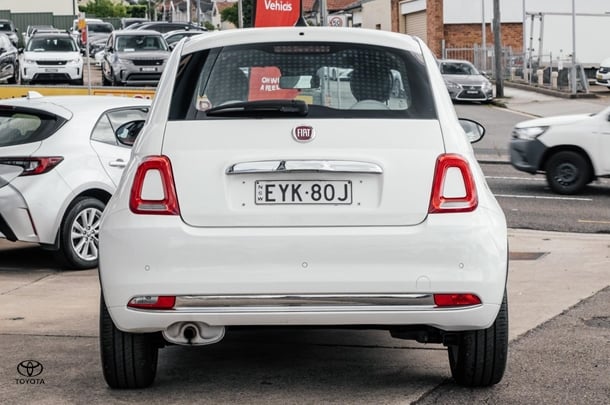 2022 Fiat 500 Dolcevita in White