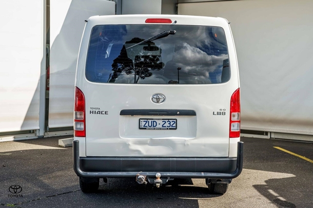 2012 Toyota Hiace Base in White