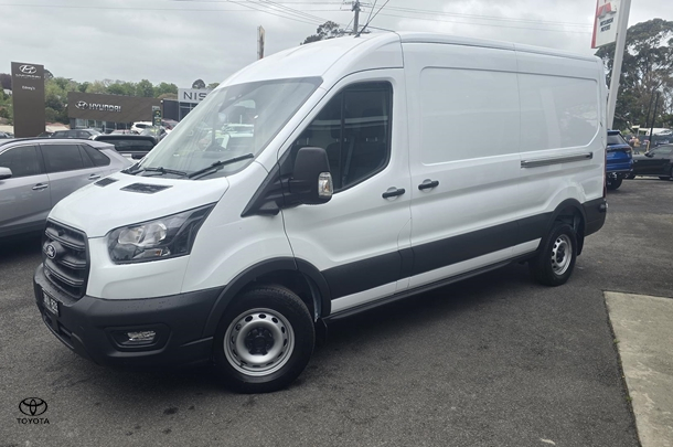 2025 Ford Transit 350L in White
