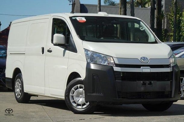 2024 Toyota Hiace LWB in White
