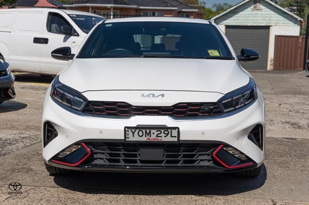 2023 Kia Cerato GT in Snow White Pearl (Swp)