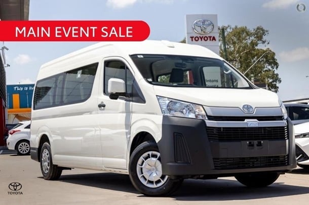 2025 Toyota Hiace SLWB in White