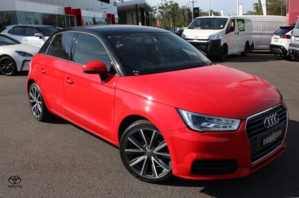 2015 Audi A1 Base in Red