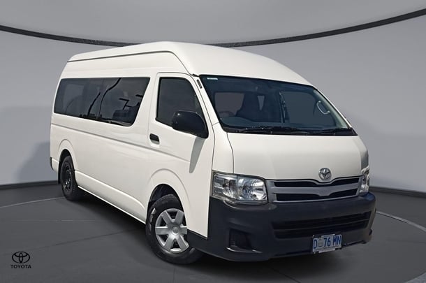2013 Toyota Hiace SLWB in White