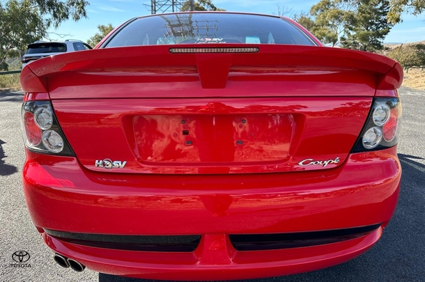 2003 Holden Special Vehicles Coupe GTO in Red