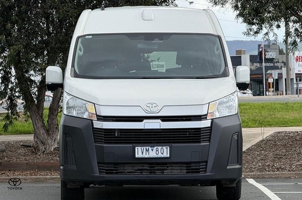 2022 Toyota Hiace SLWB in White