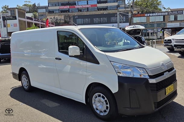 2021 Toyota Hiace LWB in White