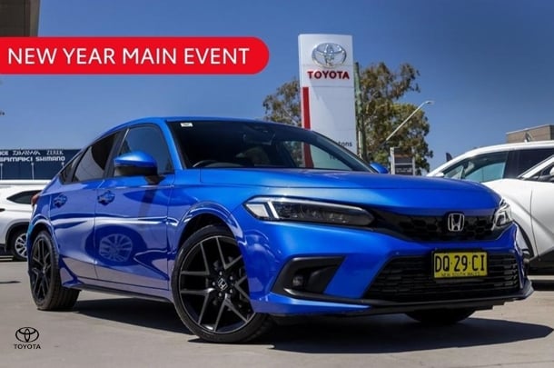 2022 Honda Civic VTi LX in Blue