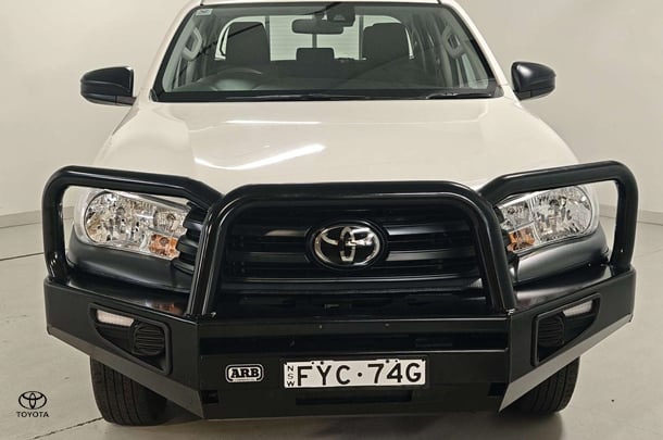 2022 Toyota Hilux Workmate in White