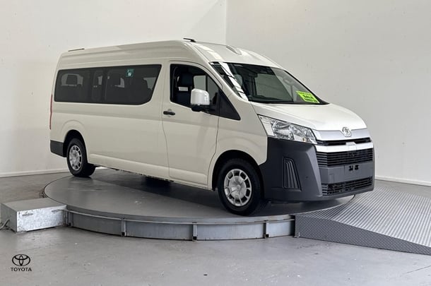 2021 Toyota Hiace SLWB in White