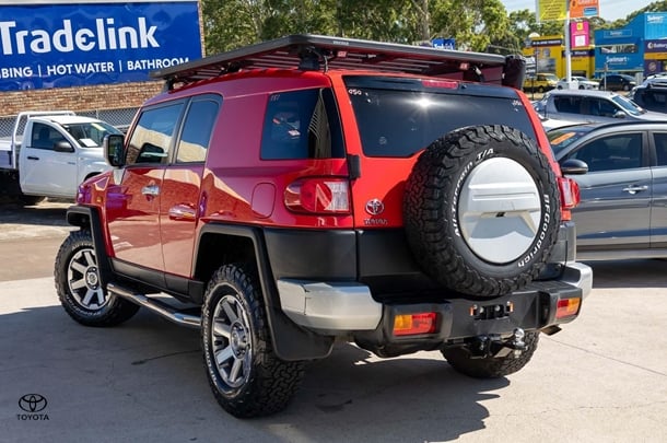 2015 Toyota FJ Cruiser FJ Cruiser in Red
