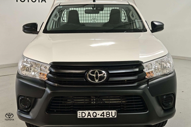 2019 Toyota Hilux Workmate in White
