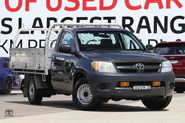 2007 Toyota Hilux Workmate in Grey