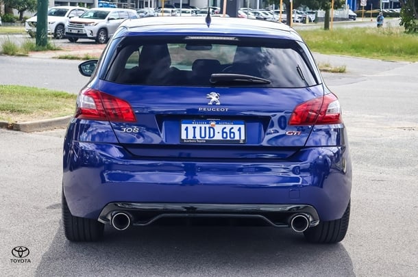 2017 Peugeot 308 GTi 270 in Blue