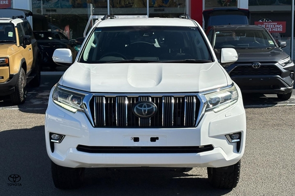 2019 Toyota Landcruiser Prado GXL in White