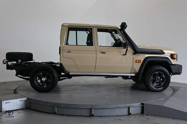 2025 Toyota Landcruiser GXL in Beige