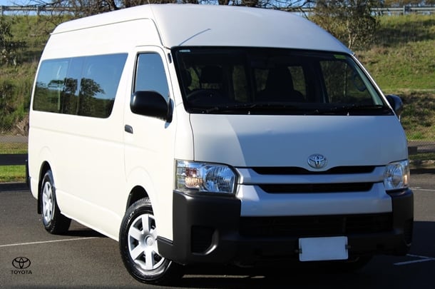 2018 Toyota Hiace SLWB in White