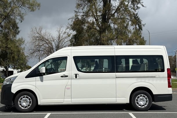 2019 Toyota Hiace SLWB in White