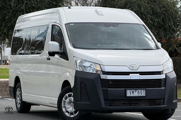 2022 Toyota Hiace SLWB in White
