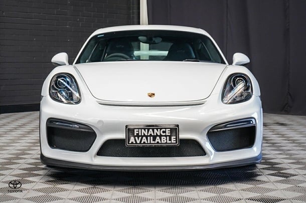 2015 Porsche Cayman GT4 in White