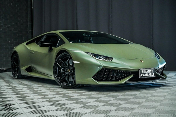 2017 Lamborghini Huracan LP610-4 in Green