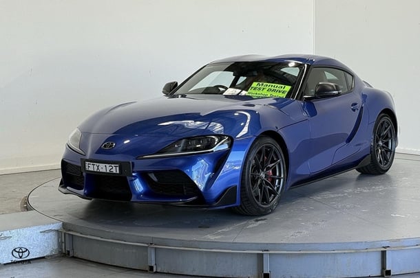2023 Toyota Supra GTS in Blue