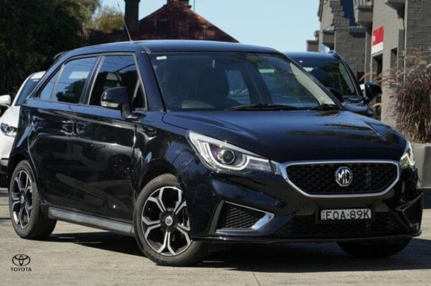2020 MG MG3 Excite in Black