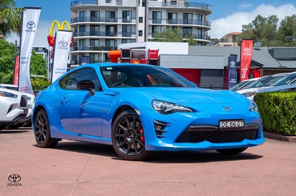 2020 Toyota 86 GTS Apollo Blue in Blue