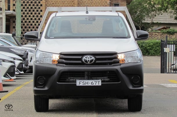 2021 Toyota Hilux Workmate in White