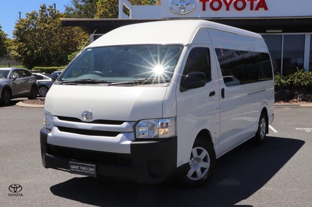 2017 Toyota Hiace SLWB in White