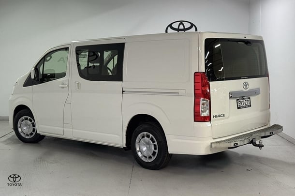 2021 Toyota Hiace LWB in White