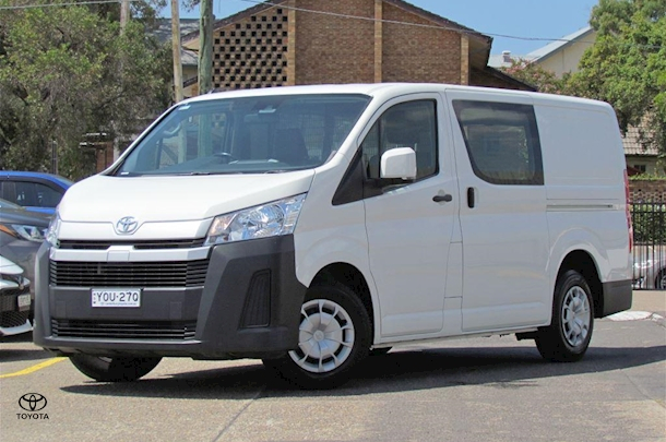2020 Toyota Hiace LWB in White