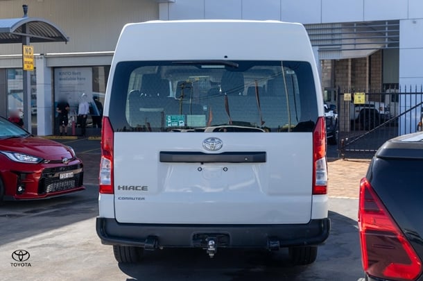 2019 Toyota Hiace Commuter in White