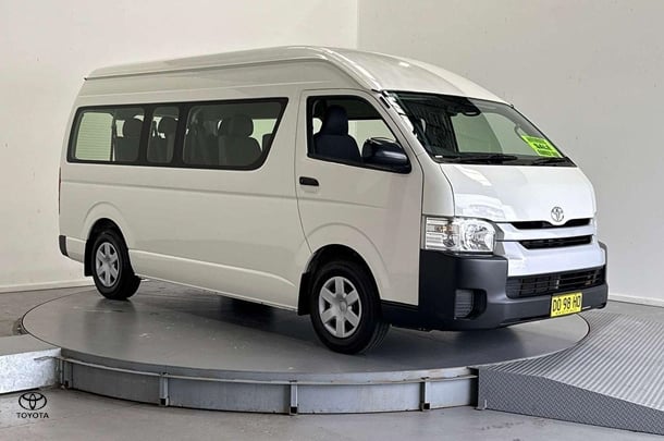 2016 Toyota Hiace SLWB in White