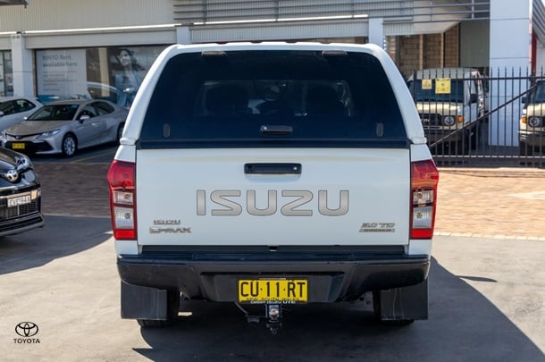 2019 Isuzu D-MAX SX High Ride in White