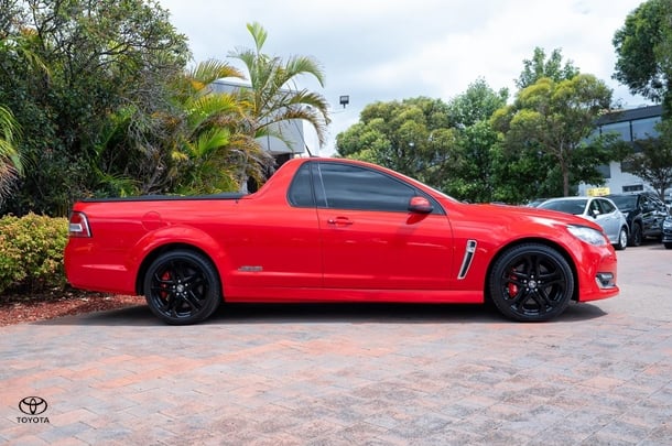 2016 Holden Ute SS V Redline in Red